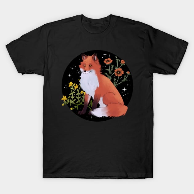 Fox T-Shirt by Le Cerf Noir